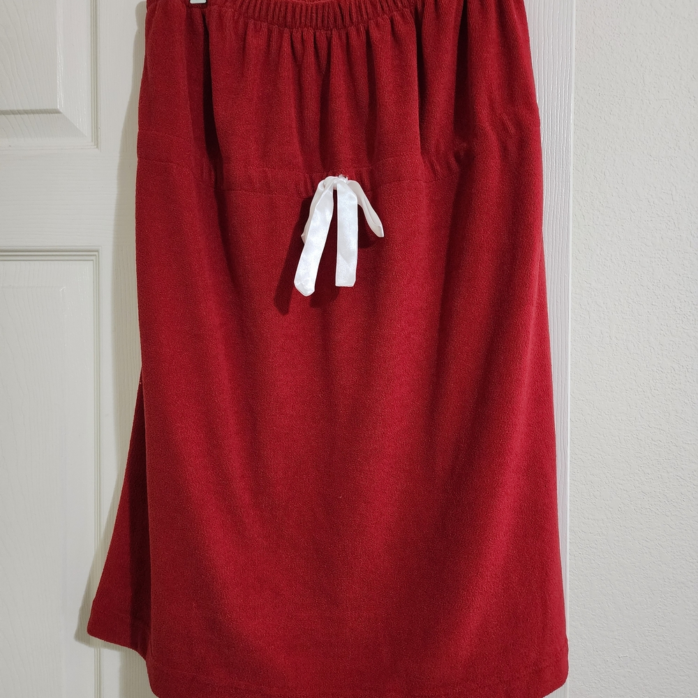 Emerson Street OU Terry Cloth Towel Wrap Size L/XL NWT